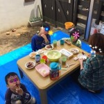 みんなでバーベキュー